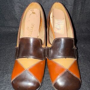 Stylish Two-Tone Heels